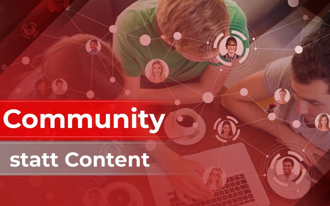 Community statt Content: Warum du nicht noch mehr Input brauchst – sondern echte Verbindung